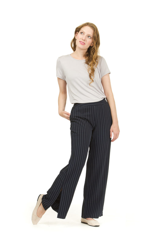 PP03829 NAVY Stripe Pant